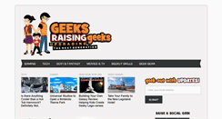Desktop Screenshot of geeksraisinggeeks.com